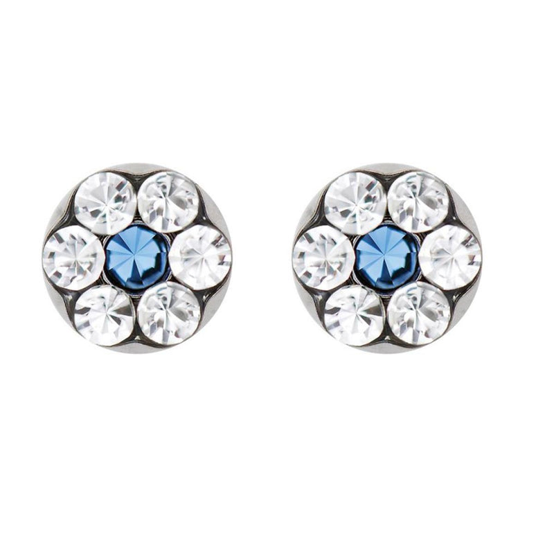 Studex Stainless Steel Daisy April Crystal July Ruby Deluxe LD6049W