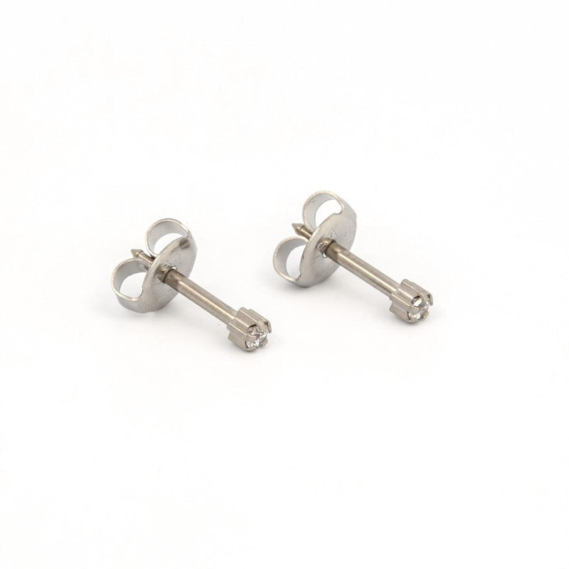 Studex Stainless Steel Mini Cubic Zirconia Card Deluxe