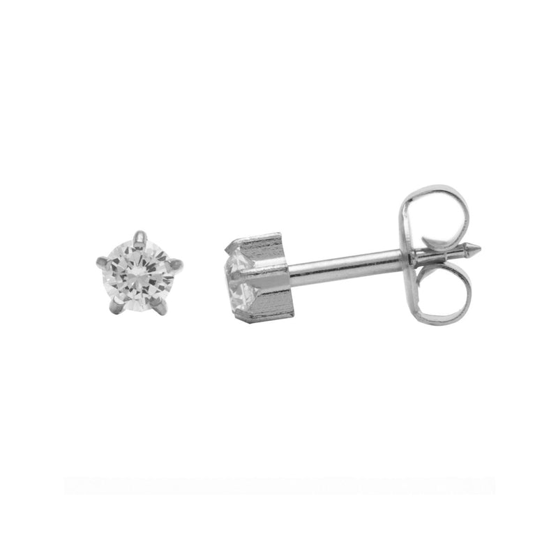 Studex Stainless Steel Mini Cubic Zirconia Card Deluxe