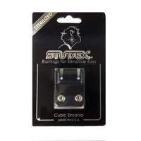 Studex Stainless Steel Mini Cubic Zirconia Card Deluxe