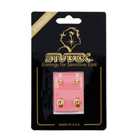 Studex Gold Plated Mini Traditional Ball Card