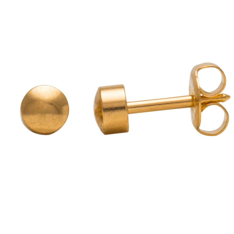 Studex Gold Plated Regular Traditional Ball Card