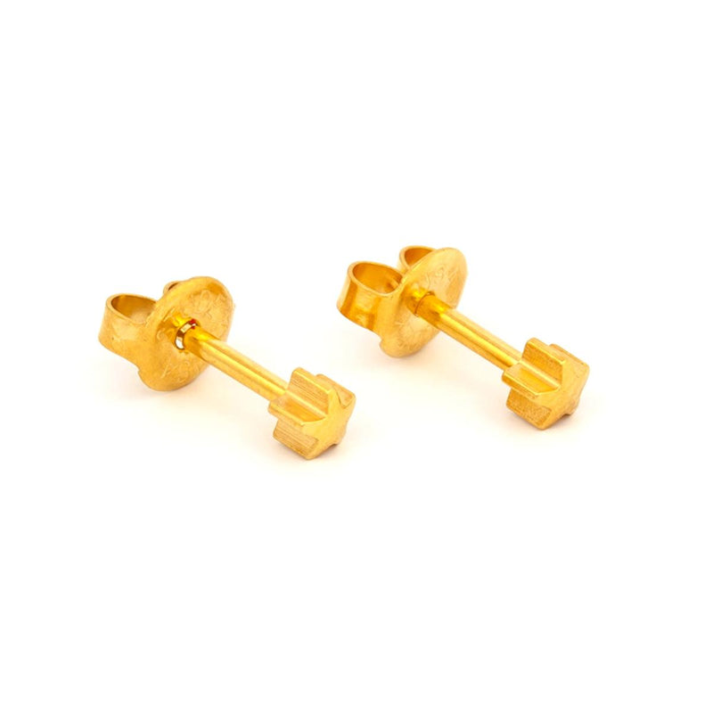 Studex Gold Plated Regular Star Card
