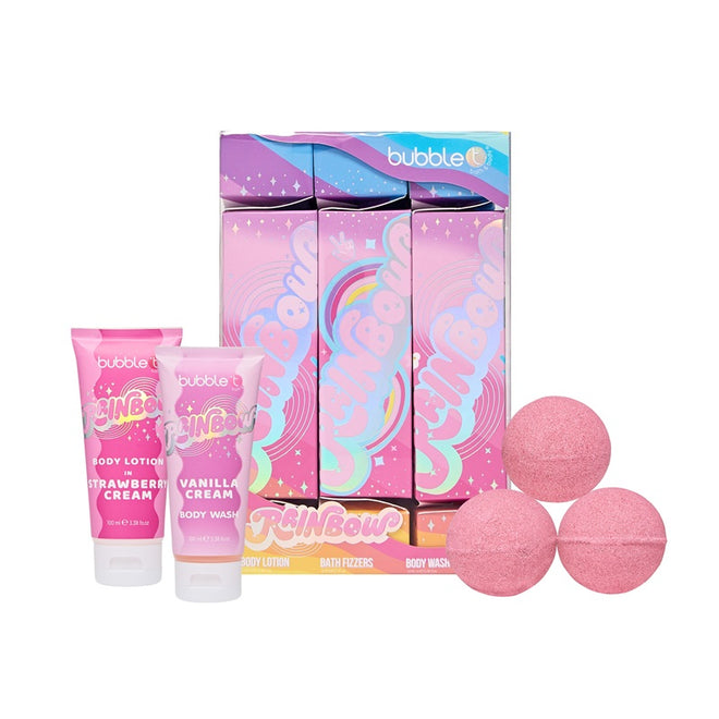 Bubble T Rainbow Cracker Gift Set