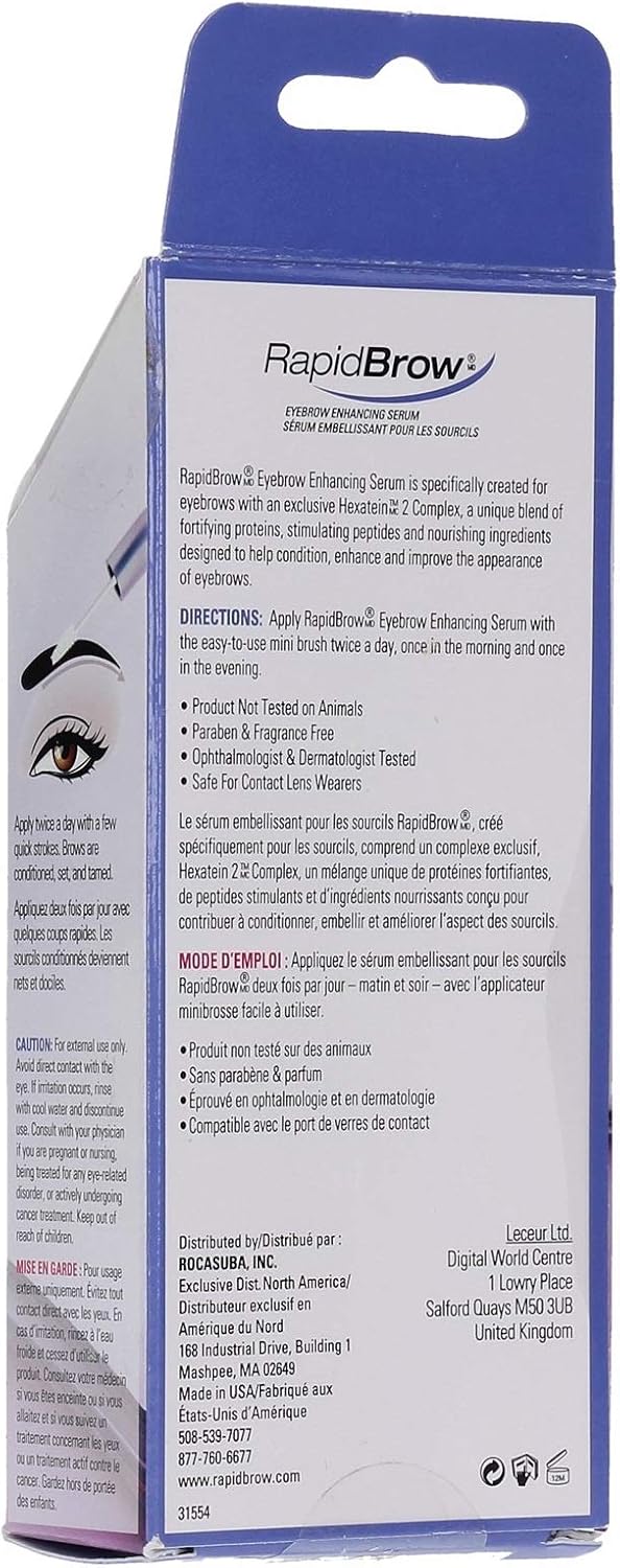 RapidBrow Eyebrow Enhancing Serum 3ml