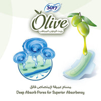 Sofy Olive Slim Night 24 + 2 Pads