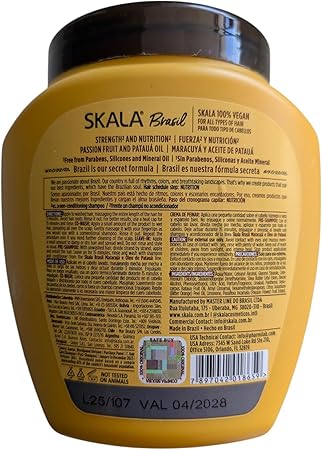 Skala Brasil Maracuja Hair Treatment Cream 1kg