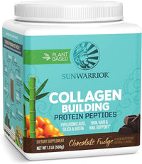 Sun Warrior Collagen Building Protein Peptides Chocolate Fudge 500g