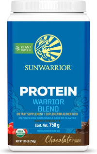 Sun Warrior Protein Warrior Blend Organic Chocolate 750g