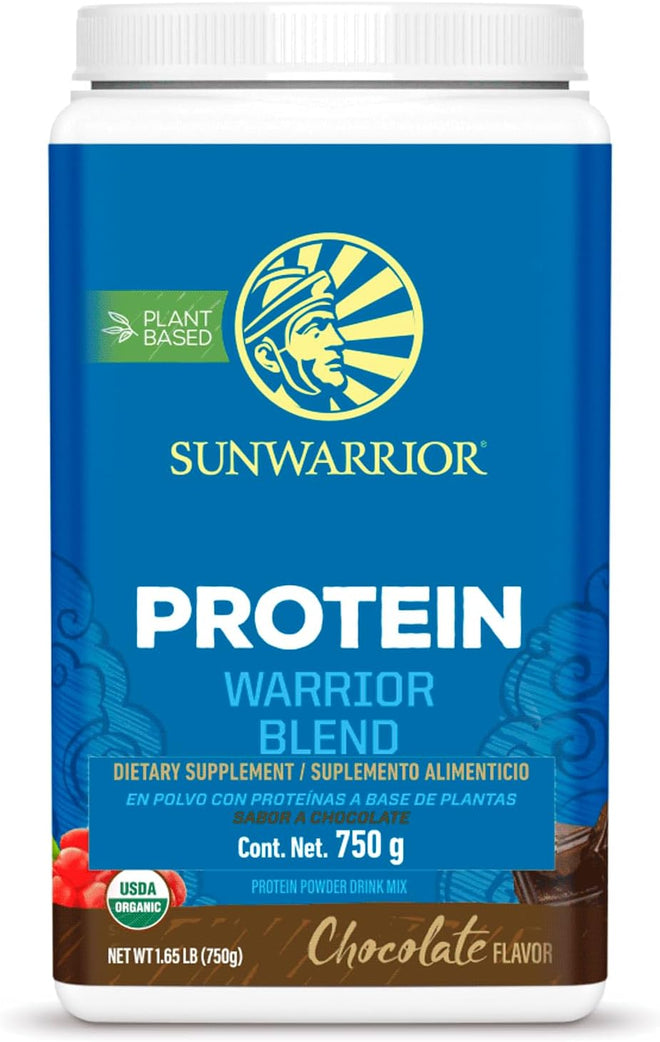 Sun Warrior Protein Warrior Blend Organic Chocolate 750g