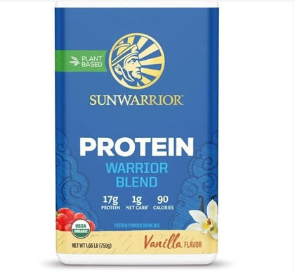 Sun Warrior Protein Warrior Blend Organic Vanilla 750g
