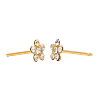 Studex Gold Plated Daisy April Crystal Kids