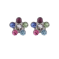 Studex Stainless Steel Daisy Rainbow