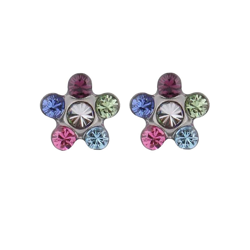 Studex Stainless Steel Daisy Rainbow