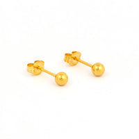 Studex Gold Plated 4mm Ball Kids