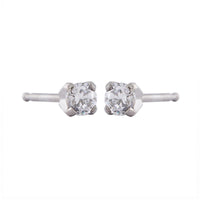 Studex Stainless Steel Tiffany 3mm Cubic Zirconia