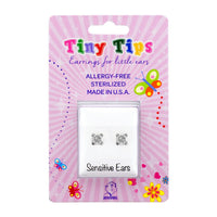 Studex Stainless Steel Tiffany 3mm Cubic Zirconia