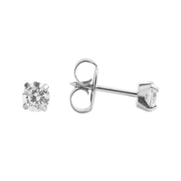 Studex Stainless Steel Tiffany 4mm Cubic Zirconia Kids