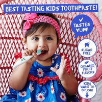 Jack N Jill Natural Toothpaste Raspberry 50g