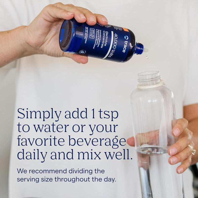 Trace Minerals 40,000 Volts 1,000mg+ Electrolyte Concentrate Drops 237ml