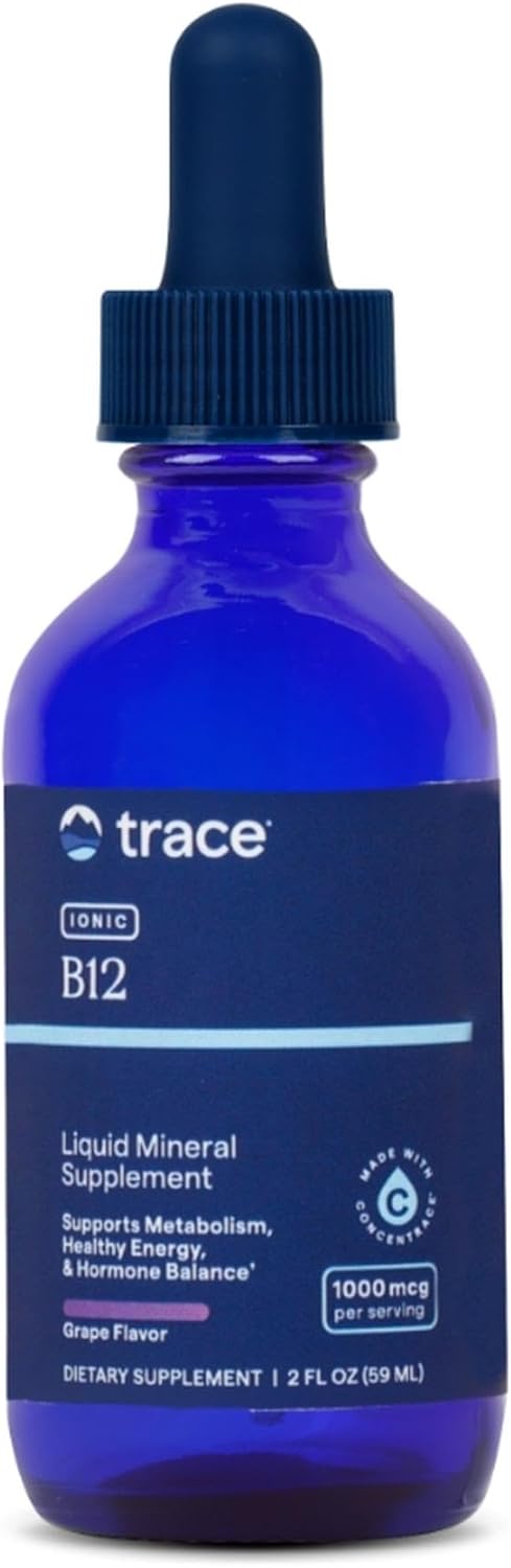 Trace Minerals Ionic B12 1,000mcg Mineral Liquid 59ml