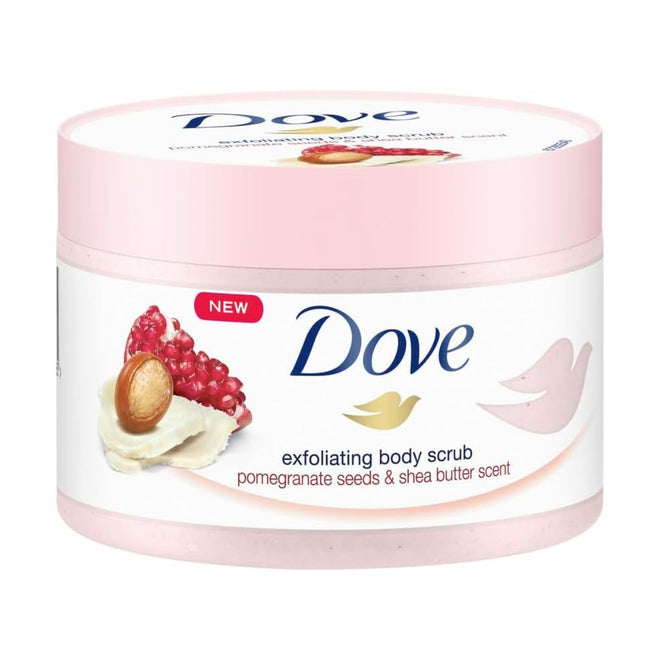 Dove Exfoliating Body Polish Scrub Pomegranate & Shea Butter 225ml