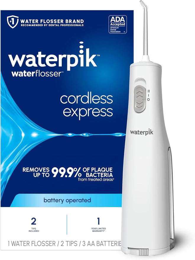 Waterpik Water Flosser Cordless Express White WF02ME