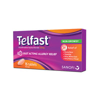 Telfast 120mg 15 Tablets