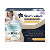 Tommee Tippee Closer to Nature Advanced Anti Colic 0 Month+ 150ml 2 Pieces