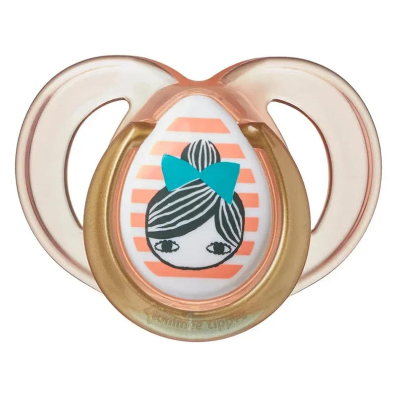 Tommee Tippee Moda Soother Girl 6-18 Months 2 Pieces