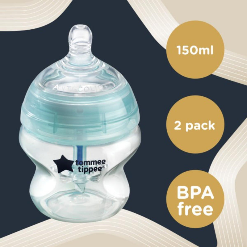 Tommee Tippee Closer to Nature Advanced Anti Colic 0 Month+ 150ml 2 Pieces