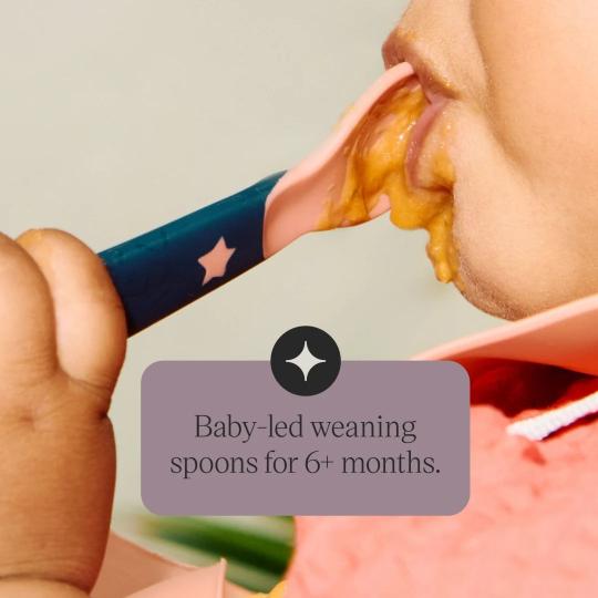 Tommee Tippee Easi Grip Feeding Spoon 4 Months+ 4 Pieces
