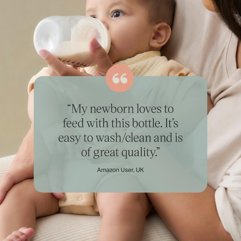 Tommee Tippee Natural Start Bottle 0 Month+ 260ml Pink 2 Pieces