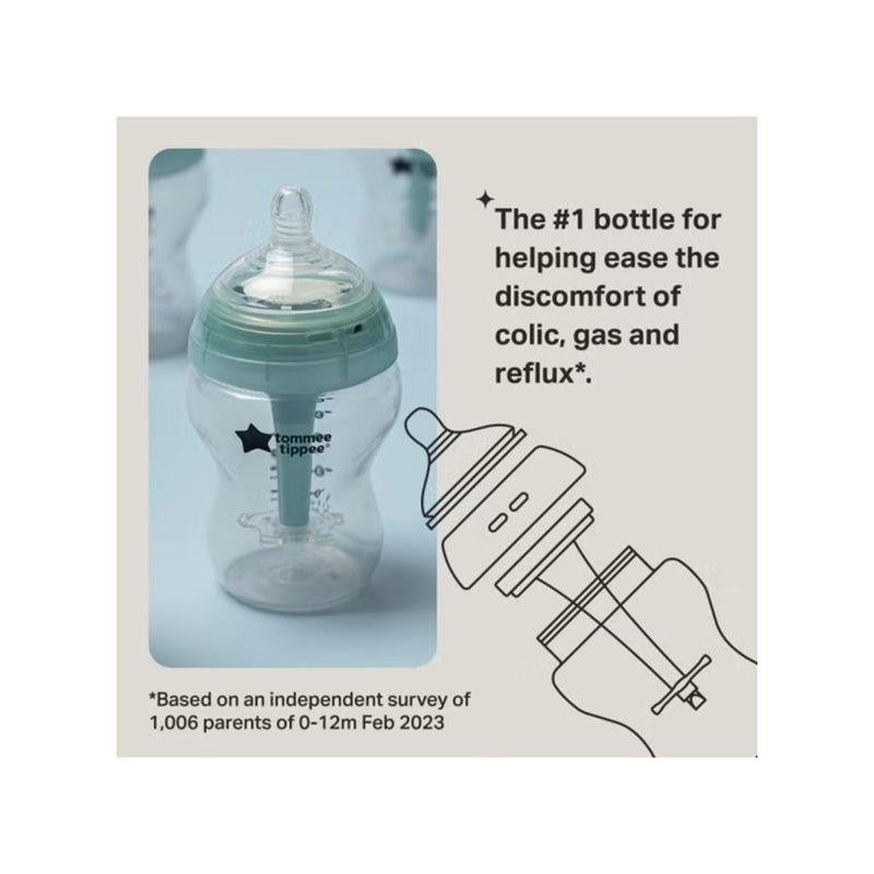 Tommee Tippee Advanced Anti Colic 0 Month+ 260ml 3 Pieces