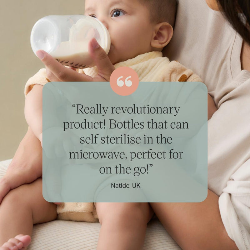 Tommee Tippee Natural Start Bottle 0 Month+ 260ml Blue 2 Pieces