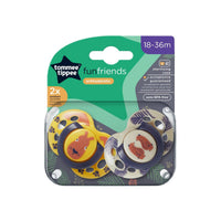 Tommee Tippee Fun Friends Orthodontic Soother 18-36 Months