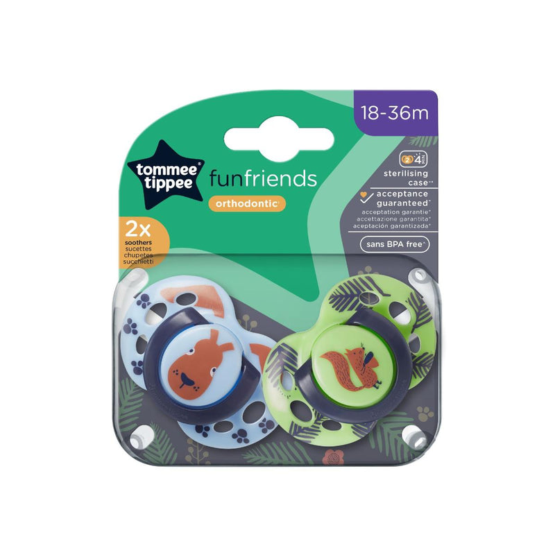 Tommee Tippee Fun Friends Orthodontic Soother 18-36 Months