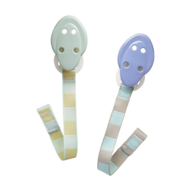 Tommee Tippee Clip On Soother Holder 0 Month+ 2 Pieces