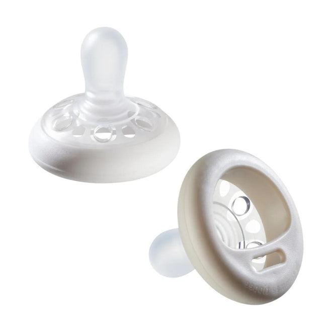 Tommee Tippee Breast Like Orthodontic Soother 0-6 Months 2 Pieces