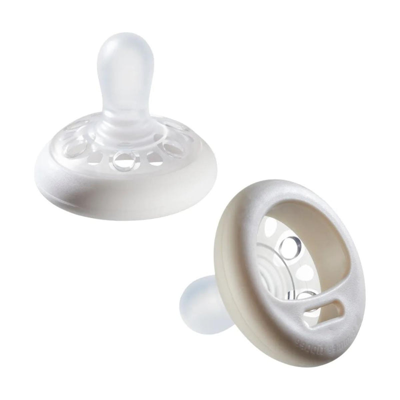 Tommee Tippee Breast Like Orthodontic Soother 0-6 Months 2 Pieces