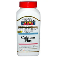 21st Century Calcium Plus 120 Caplets