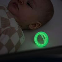 Tommee Tippee Breast Like Orthodontic Soother Glow at Night 6-18 Months 2 Pieces